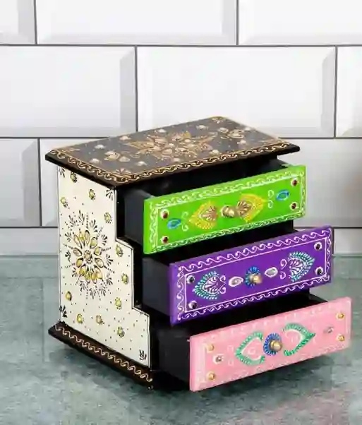 Wooden boxes drawer
