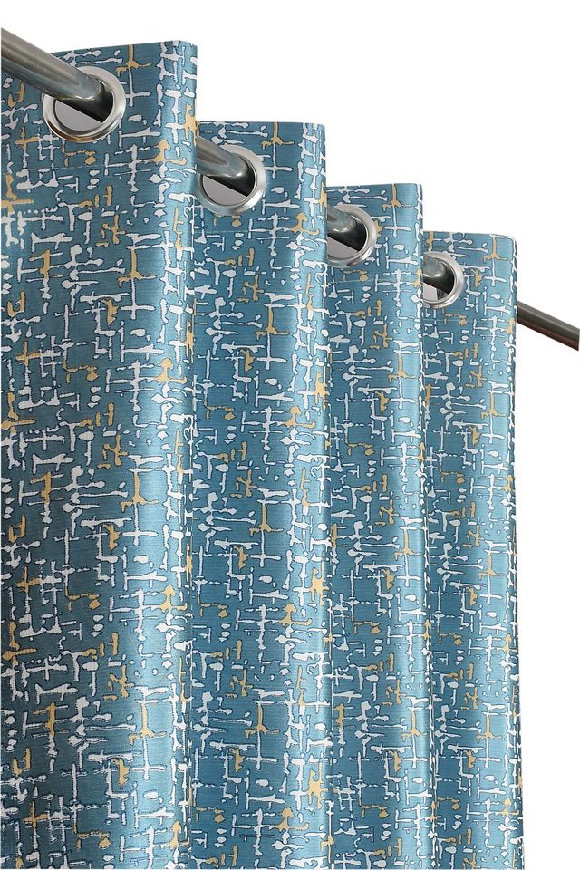 La Elite Room Darkening Polyester Window Curtains
