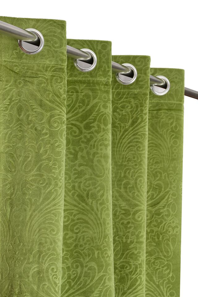 La Elite Room Darkening Polyester Window Curtains