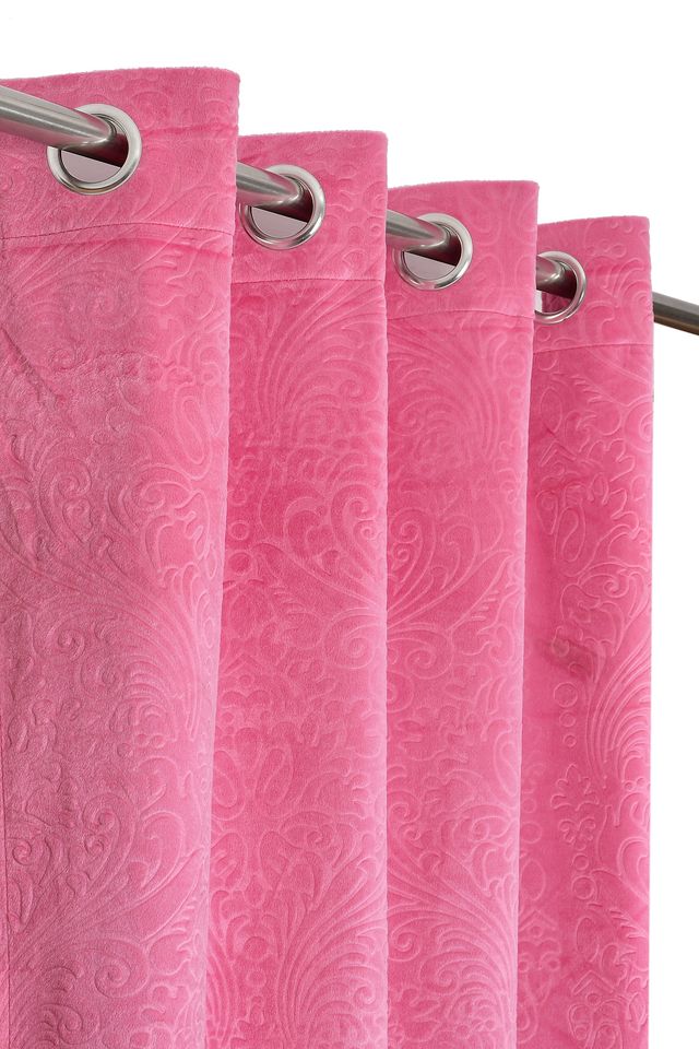 La Elite Room Darkening Polyester Window Curtains
