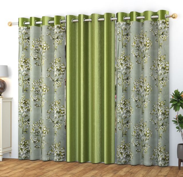 La Elite Room Darkening Polyester Window Curtains