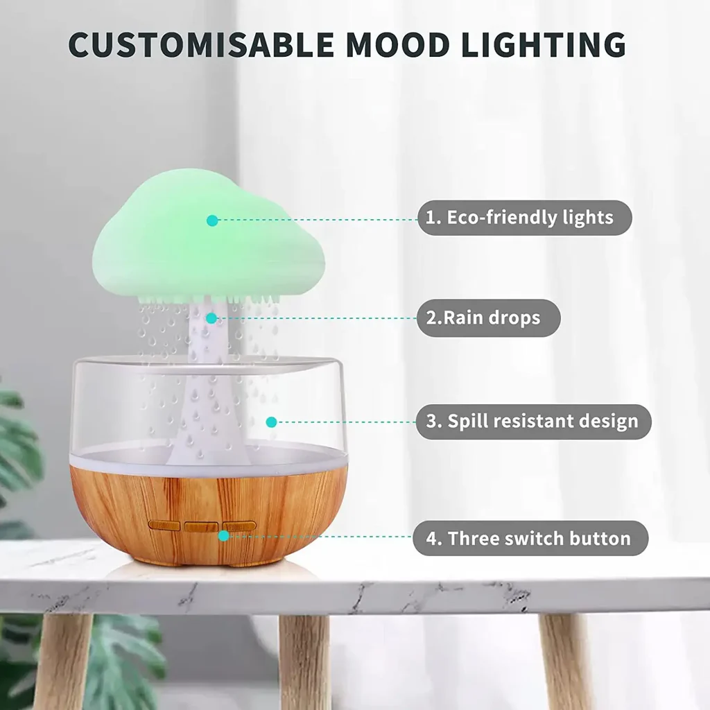 Rain Cloud Humidifier – Bring Nature Indoors with Comfort and Charm