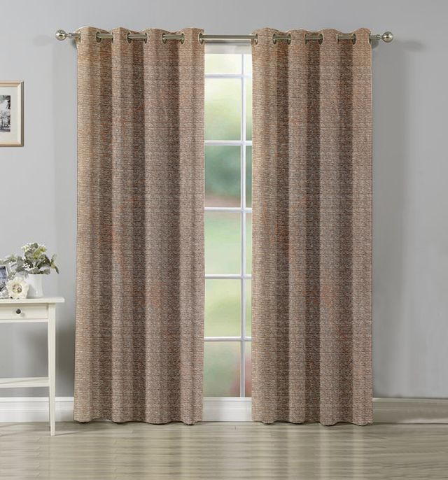La Elite Room Darkening Polyester Window Curtains