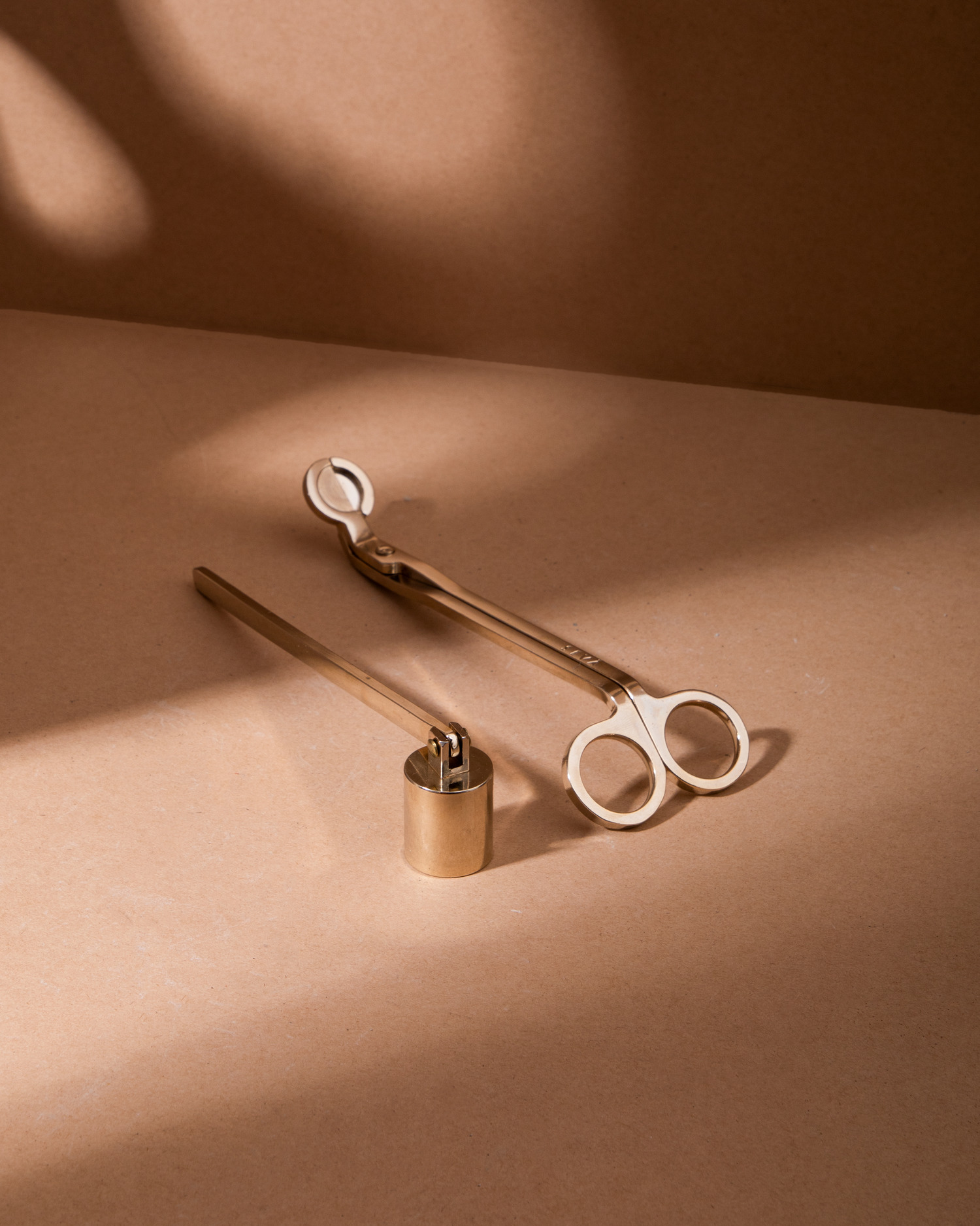 Candle Care Kit – Luxe Gold | Wick Trimmer & Snuffer Set