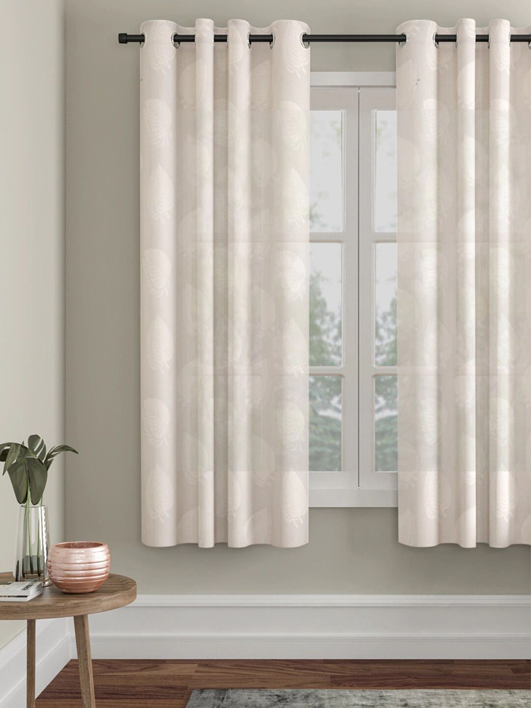 La Elite Room Darkening Polyester Window Curtains