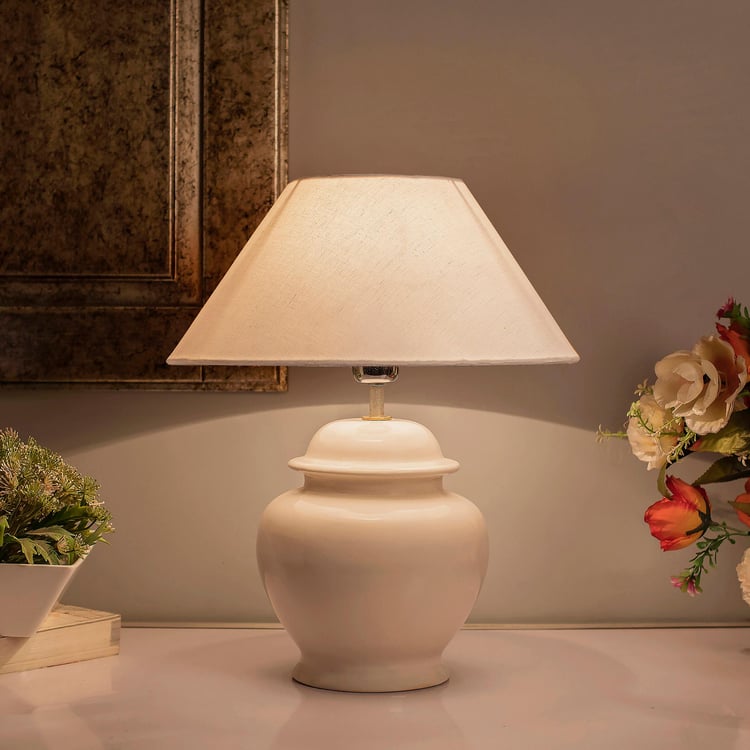 T3 Riviera Dune Ceramic Table Lamp