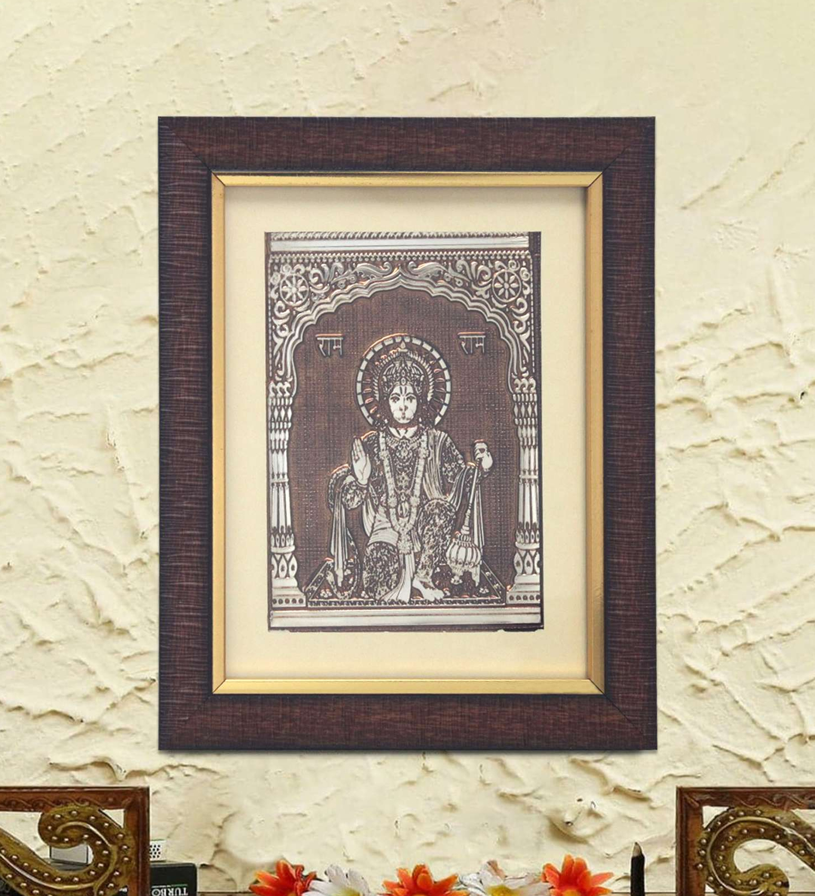 Lord Bajrang Bali Wall Painting