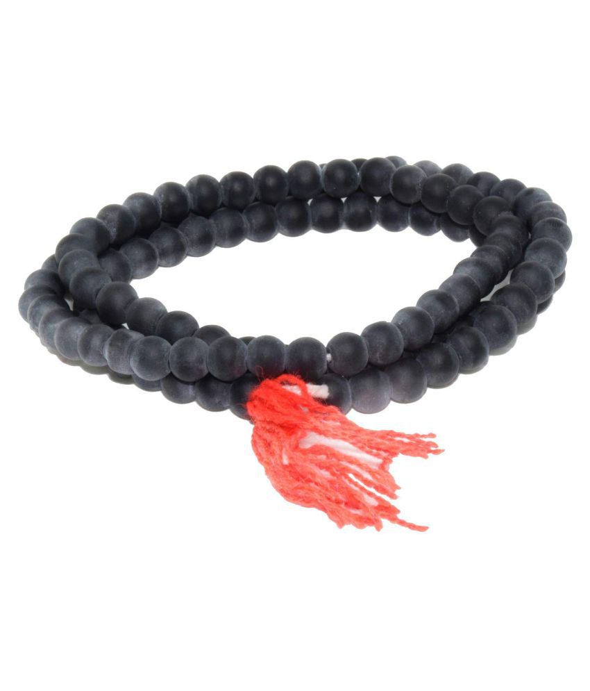 Shaligram Stones Prayer Mala -8 MM 108+1 Beads Jaap Mala.
