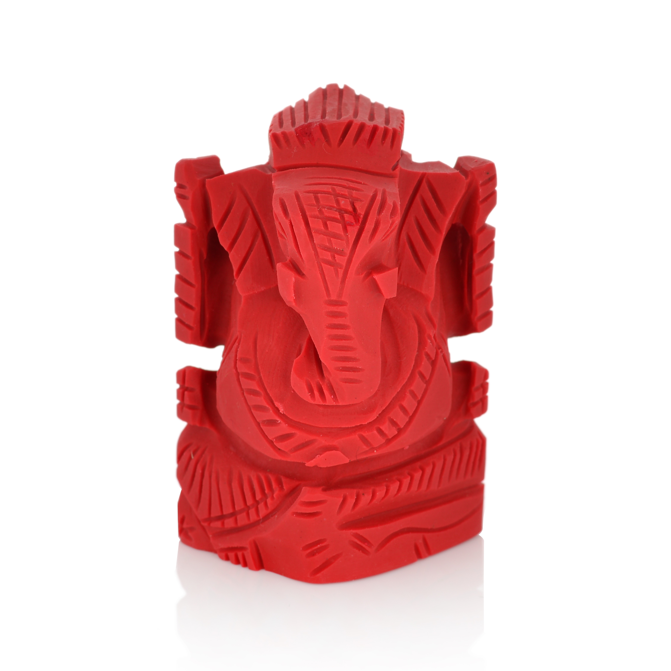 Lord Ganesha Idol for Planet Mangal Pooja - Beautiful Idol 80 Gm (4.5 x 3.5 x 7 Cm).