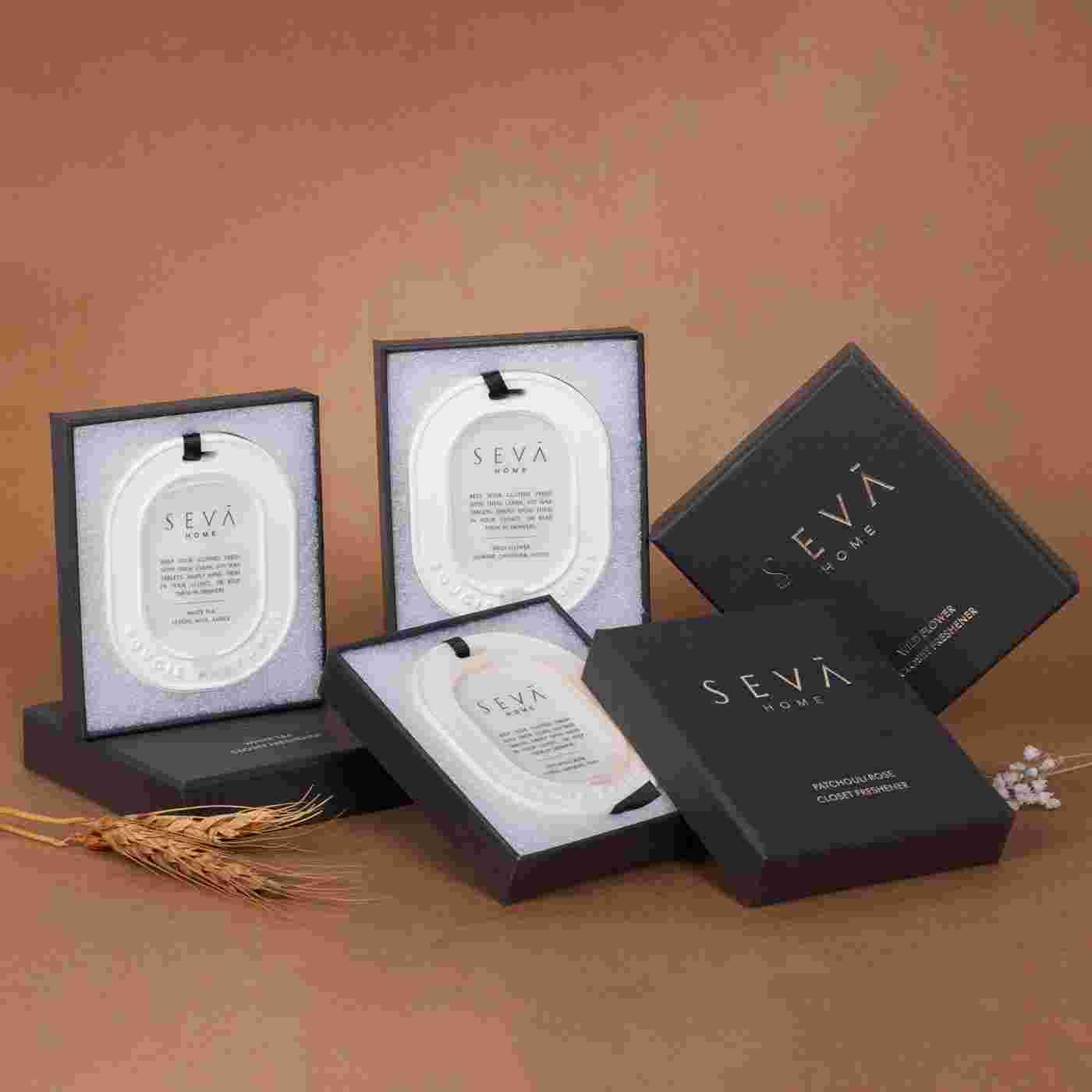 Patchouli Rose Wax Tablet Closet Freshener – Long-Lasting Aroma for Wardrobes & Drawers