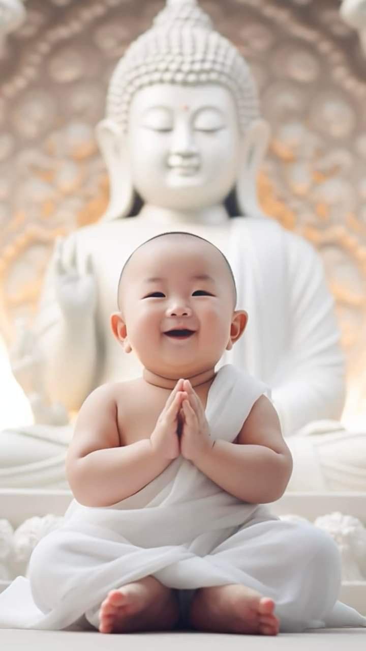Serene Baby Poster for Home and Nursery – 15x17 Inch"