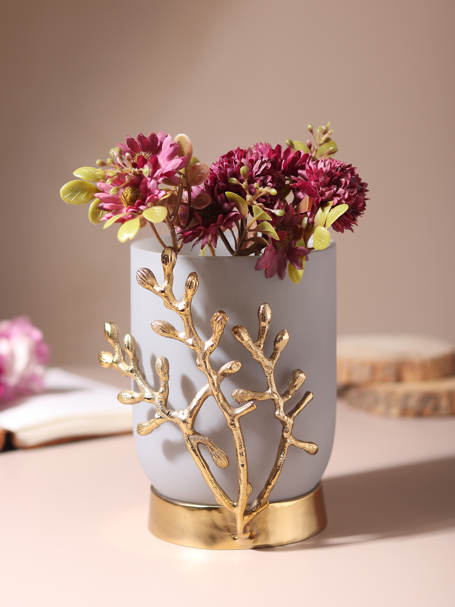 VinLux Glass Vase and Candle Holder