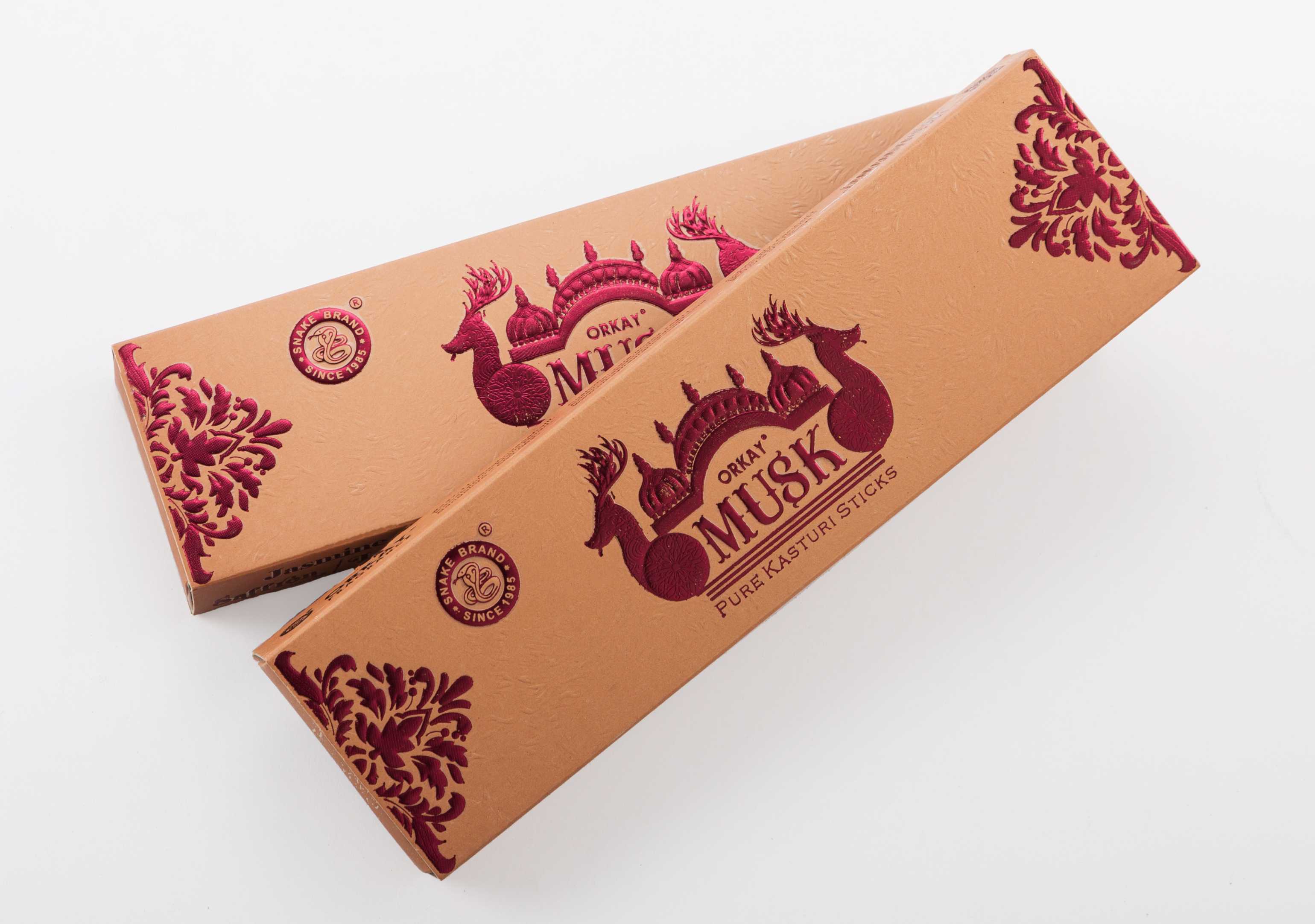 Orkay Pure Musk 10 sticks || Pack of 6 || Contains 60 sticks Musk (10, Set of 6)