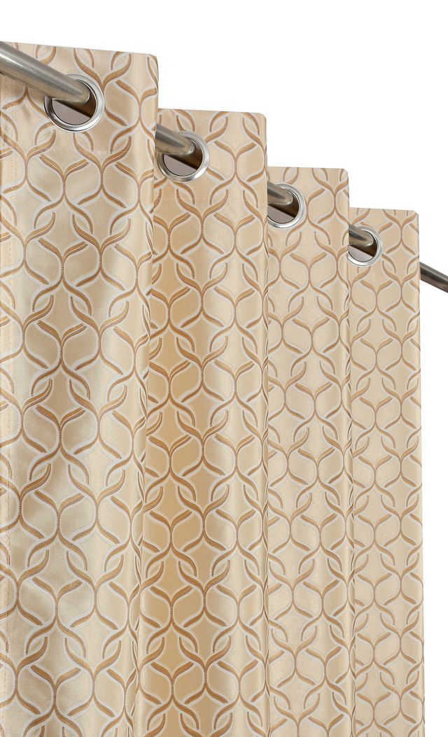 La Elite Room Darkening Polyester Window Curtains