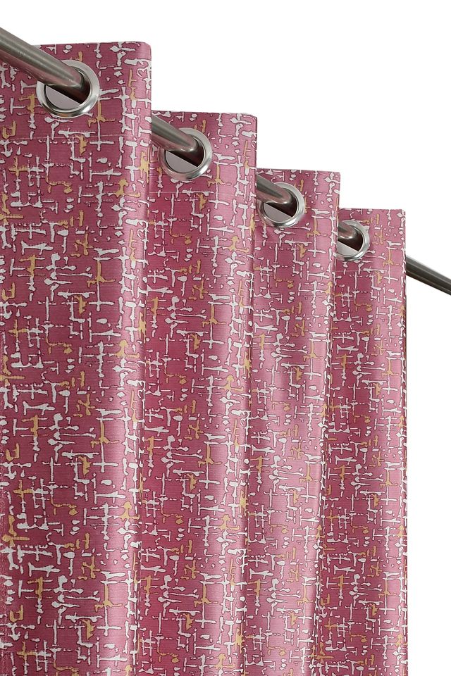 La Elite Room Darkening Polyester Window Curtains