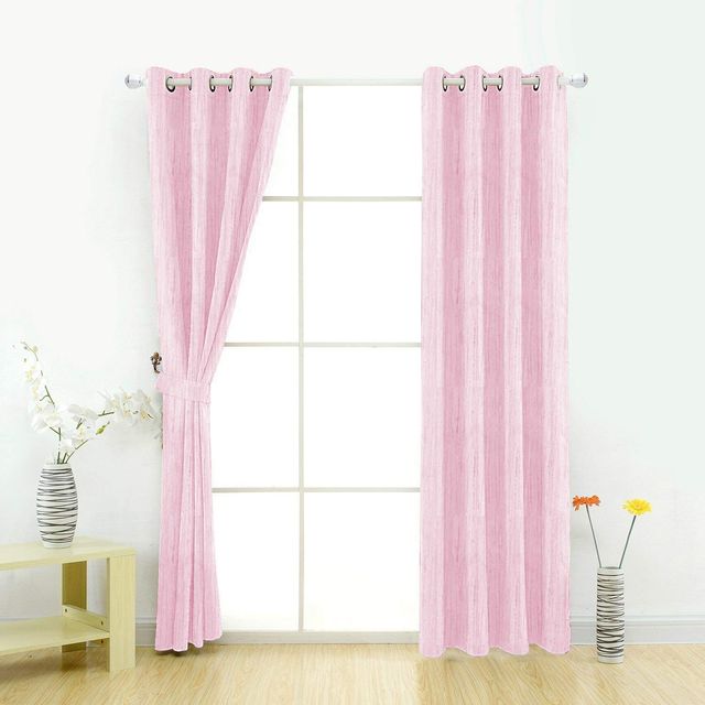 La Elite Room Darkening Polyester Window Curtains