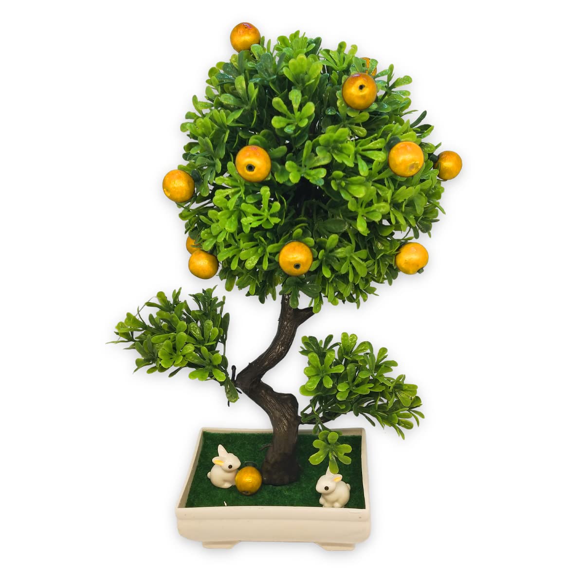 GOLDFISH1 Artificial Plant Rabbits and Fruits.