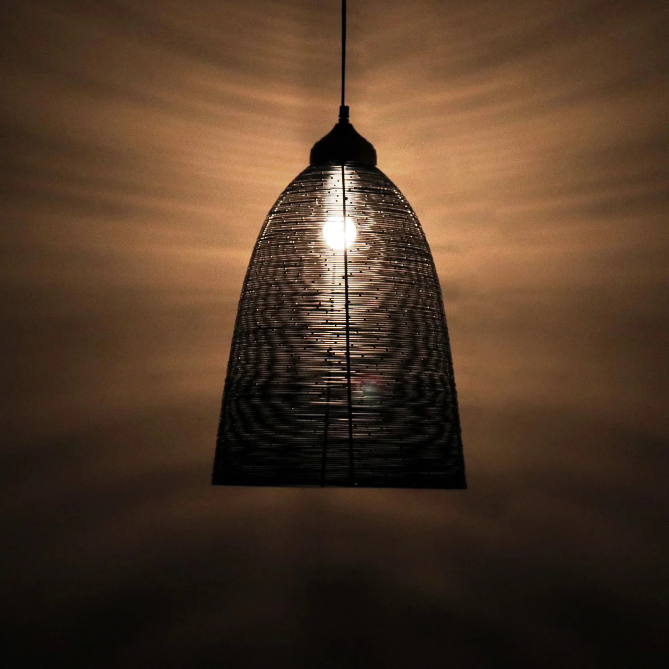 Kaia Luxe Hanging Elegant Iron Base & Eclectic Design