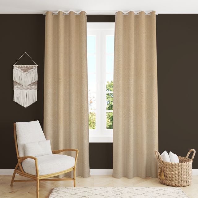 La Elite Room Darkening Polyester Window Curtains