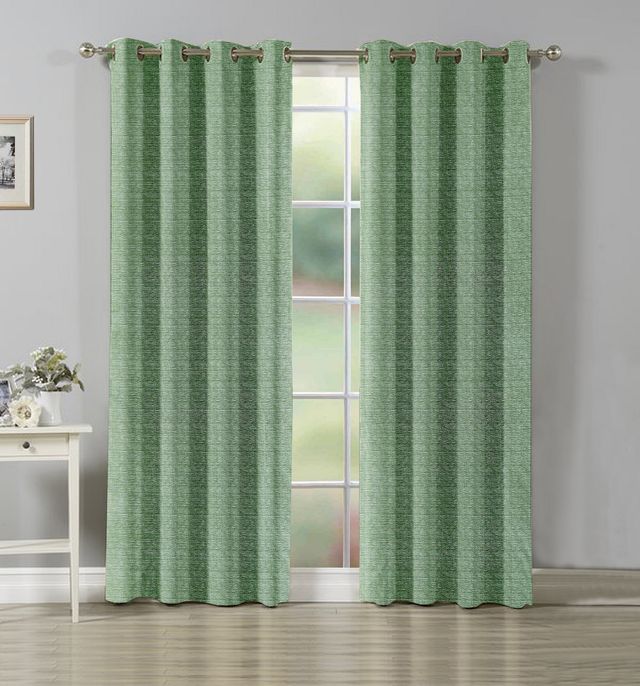 La Elite Room Darkening Polyester Window Curtains