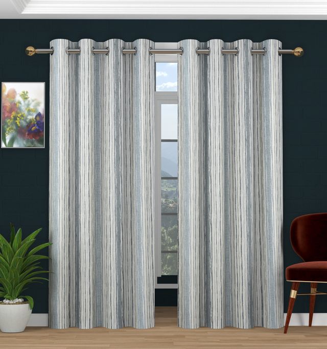 La Elite Room Darkening Polyester Window Curtains