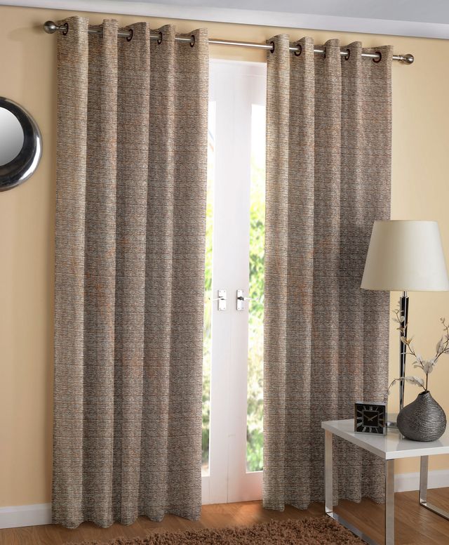 La Elite Room Darkening Polyester Window Curtains