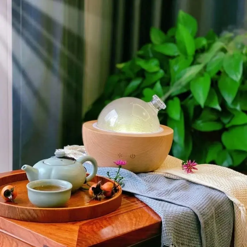 Glass Dome Air Humidifier and Essential Oil Diffuser – A Stylish Solution for Comfort and Wellness