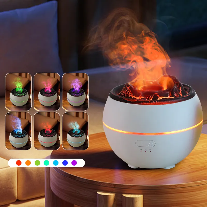 3D Flame Air Humidifier Diffuser – Elevate Your Space with Tranquility and Style