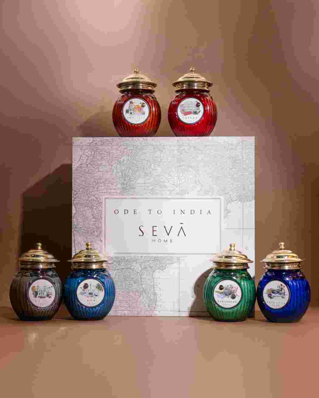 Ode to India Candle Collection – Set of 6 Fragrances Inspired by Iconic Indian Cities