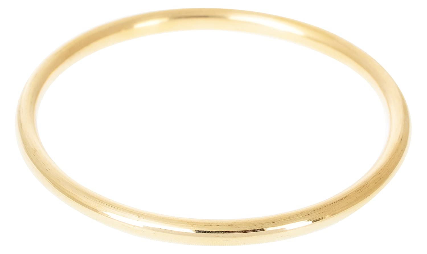 URE Brass Round Kada For Unisex  (Size:2.5 Inche) Golden.
