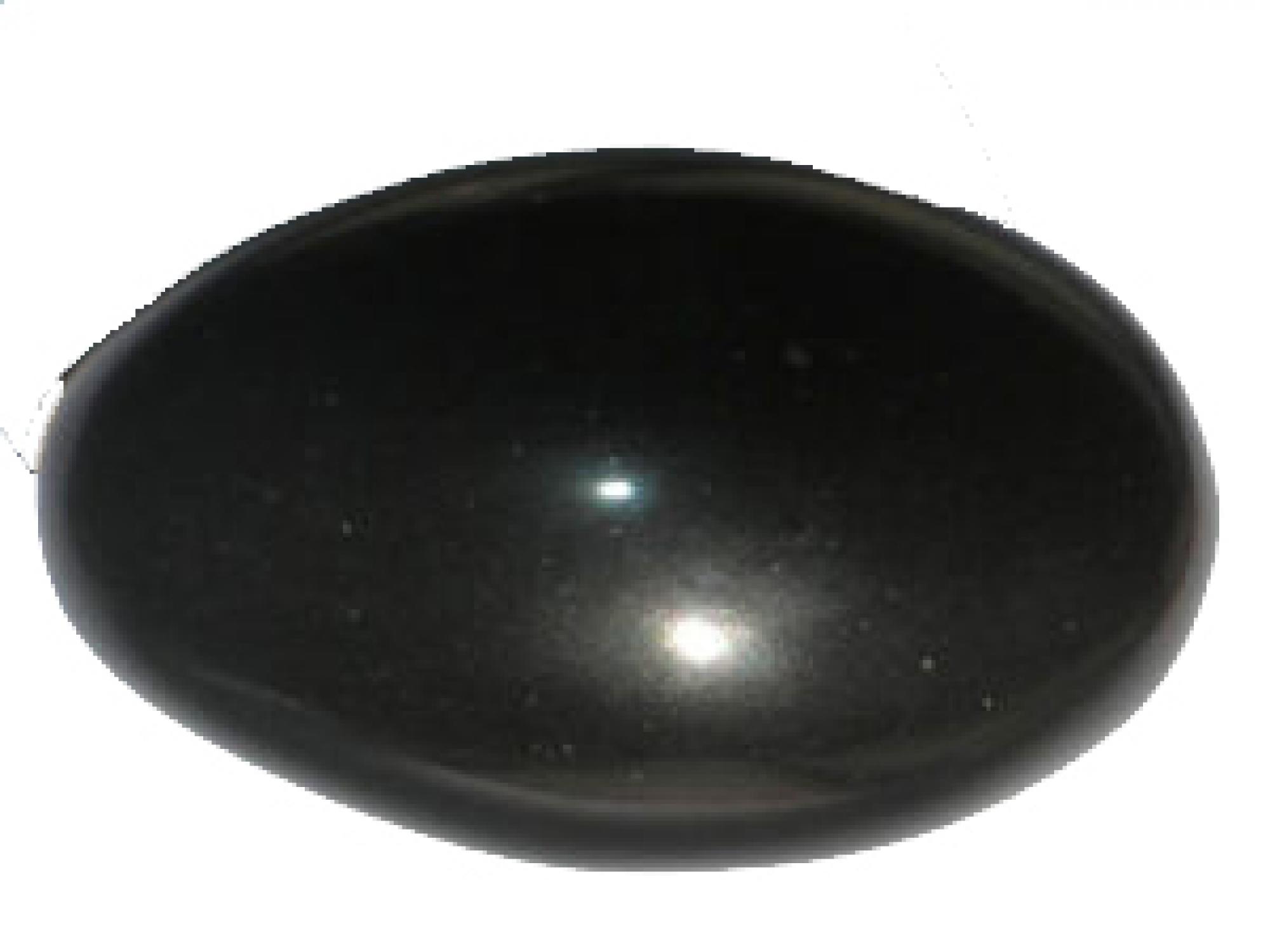 Black Stone Shiv Lingam Idol Statue - to get Blessing of Lord Shiva Size :(4 CM X 3 CM X 5 CM).