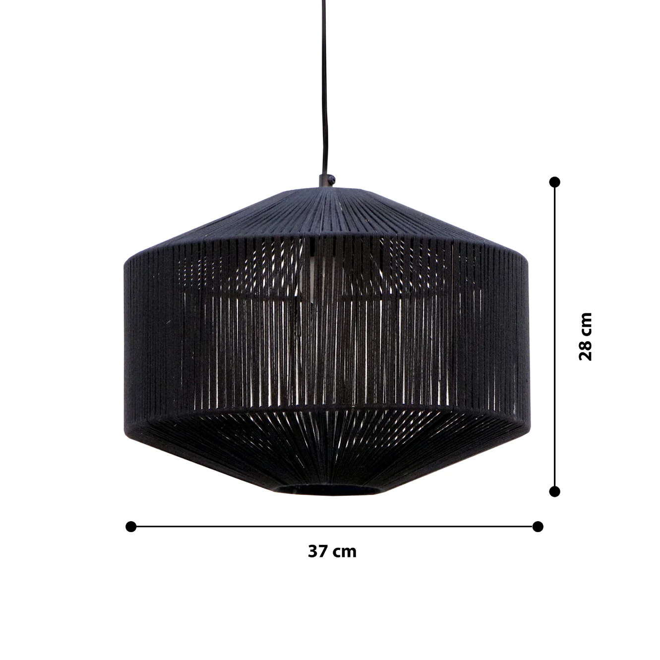 Bela Large Hanging Elegant Iron Base & Eclectic Design