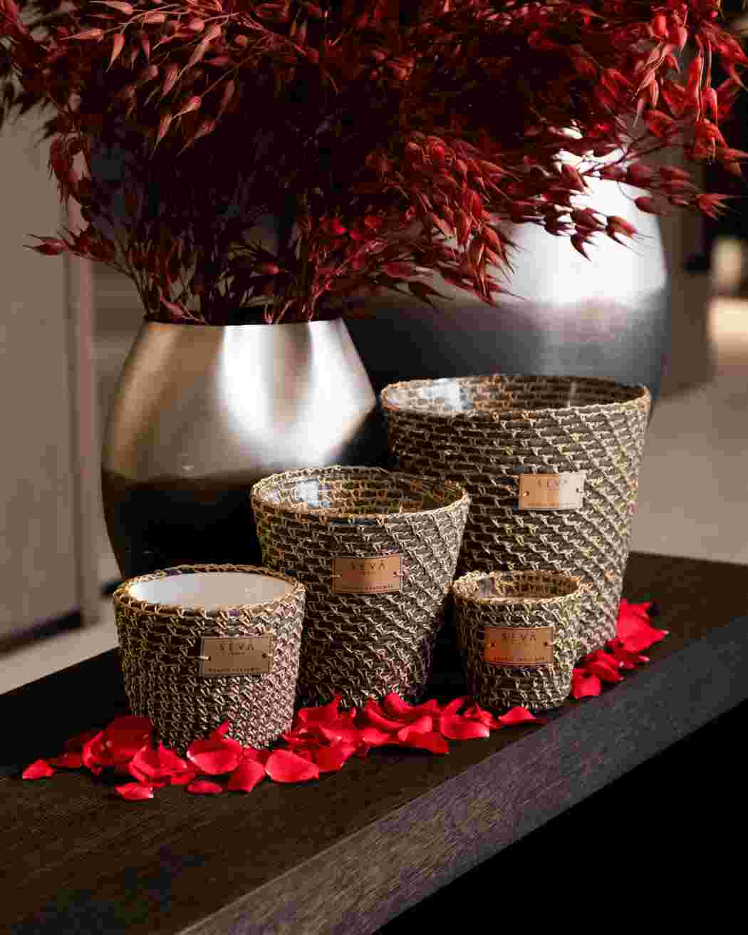 Avante Garde – Artisan Large Candle – Bohemian Macramé Luxe