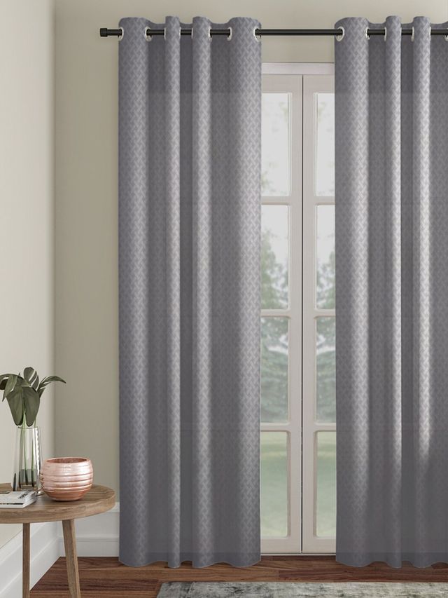 La Elite Room Darkening Polyester Window Curtains