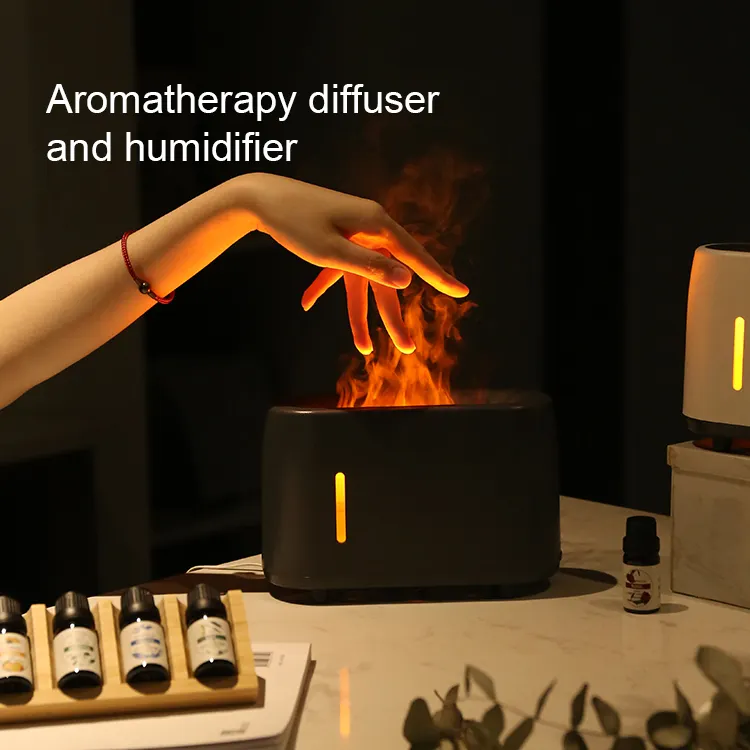 Electric Essential Oil Flame Aroma Diffuser – A Sanctuary of Relaxation and Rejuvenation