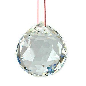 FengShui Clear Crystal Hanging Ball for Good Luck and Prosperity.