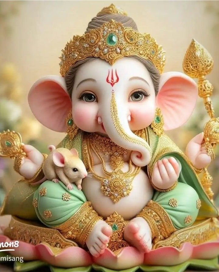 Spiritual Serenity: Lord Ganesha Poster – 15x17 Inches"
