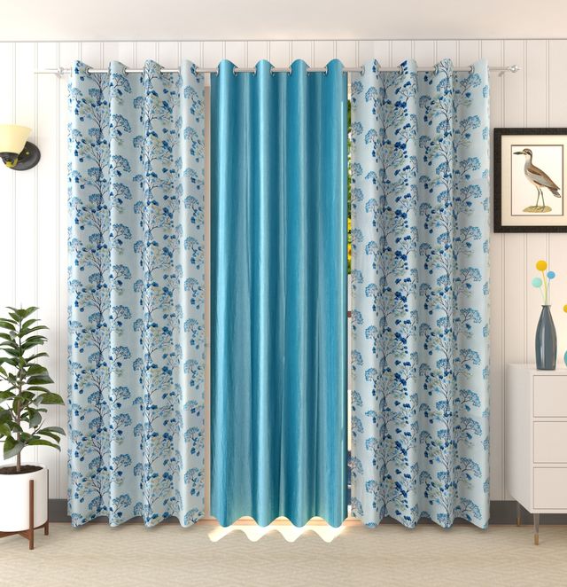 La Elite Room Darkening Polyester Window Curtains
