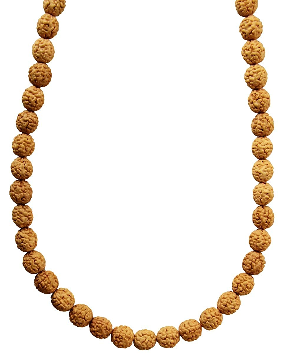 Natural Five Face -Panch Mukhi Rudraksha Mala-Rudraksha 9 MM Beads.