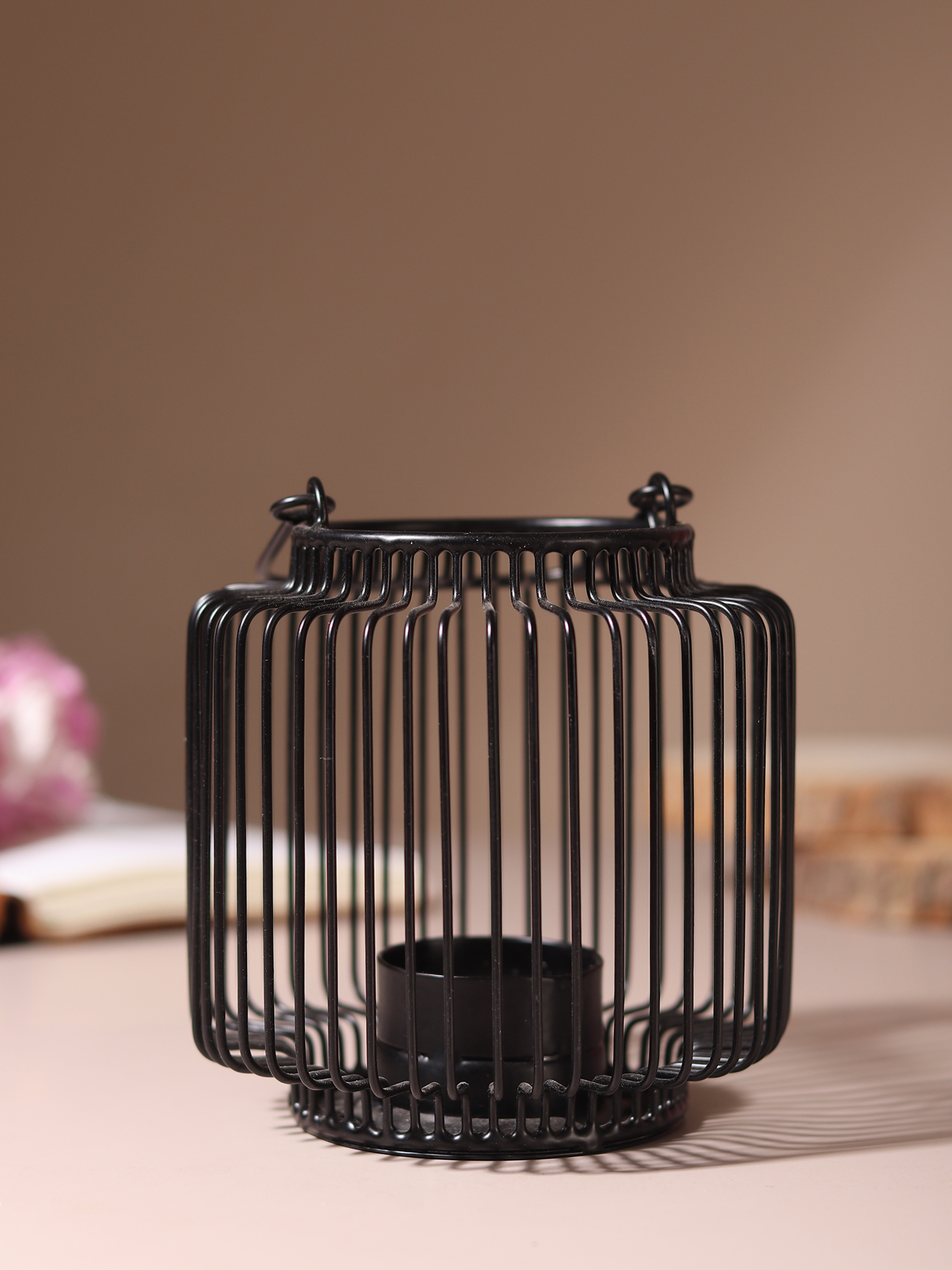 Orla Candle Holder Tlight Black