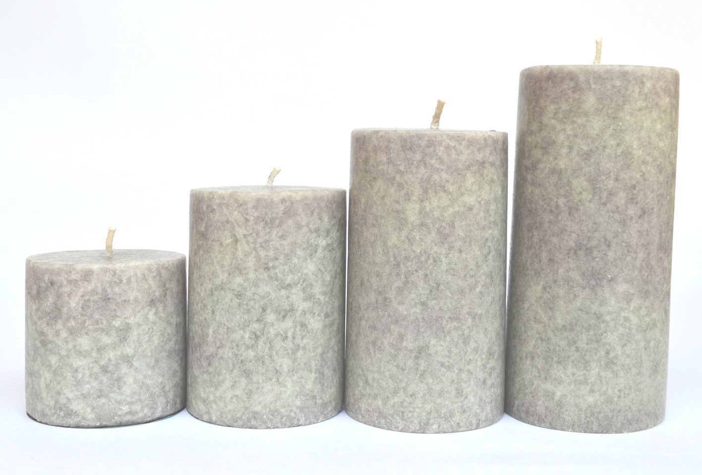 Scented Aromatherapy Collection Pillar Candles Gift Set | (Pack of 4)