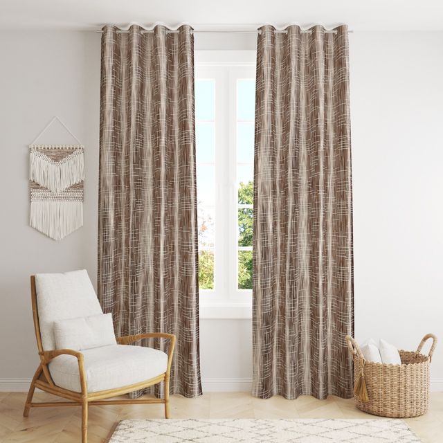 La Elite Room Darkening Polyester Window Curtains