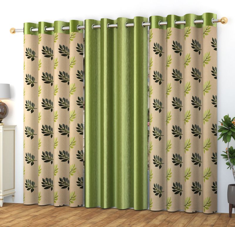La Elite Room Darkening Polyester Window Curtains