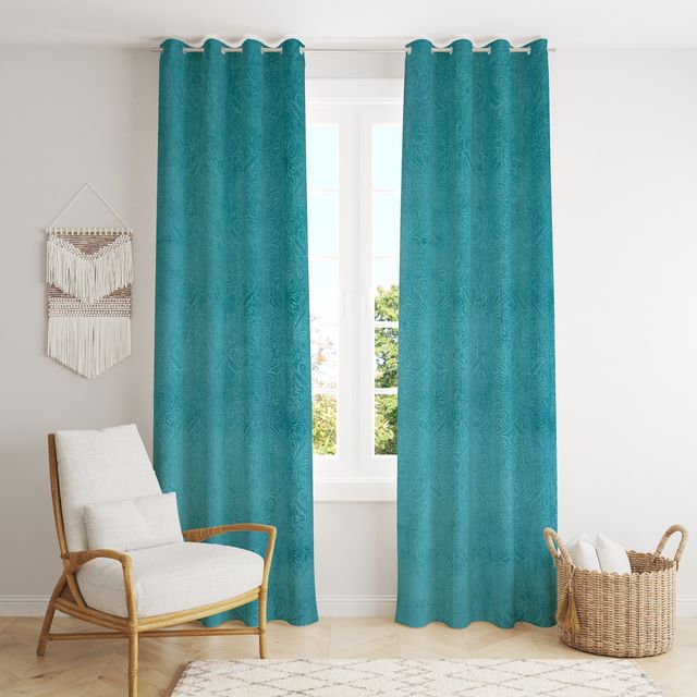 La Elite Room Darkening Polyester Window Curtains