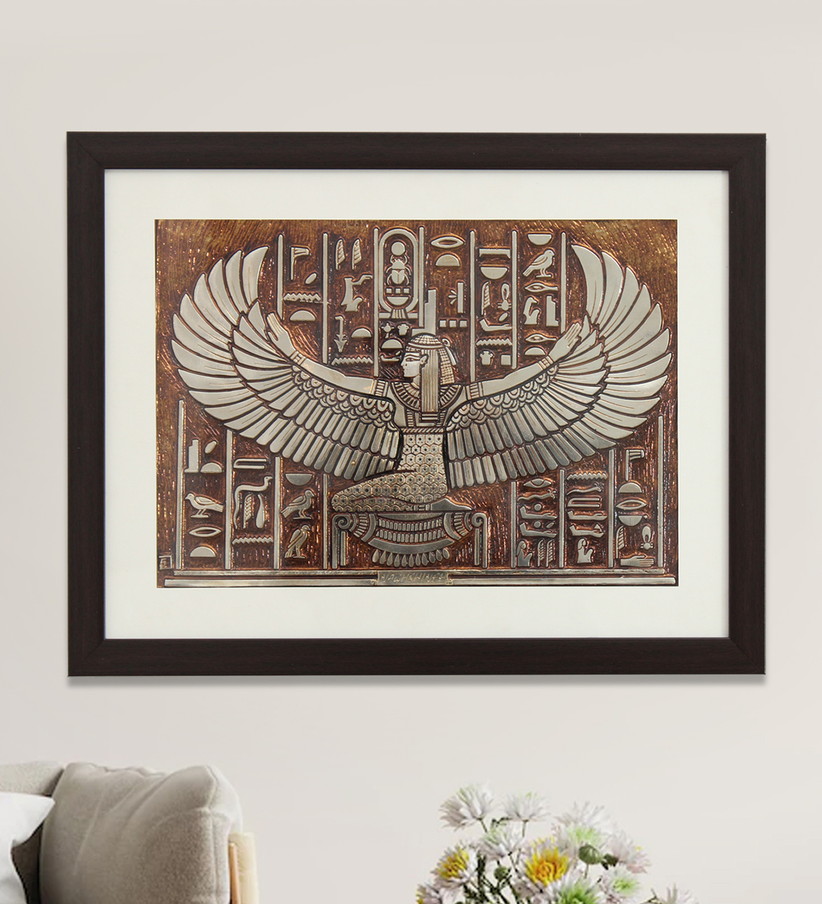 The Goddess Of Isis Wall Painting