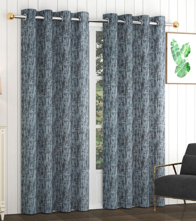 La Elite Room Darkening Polyester Window Curtains