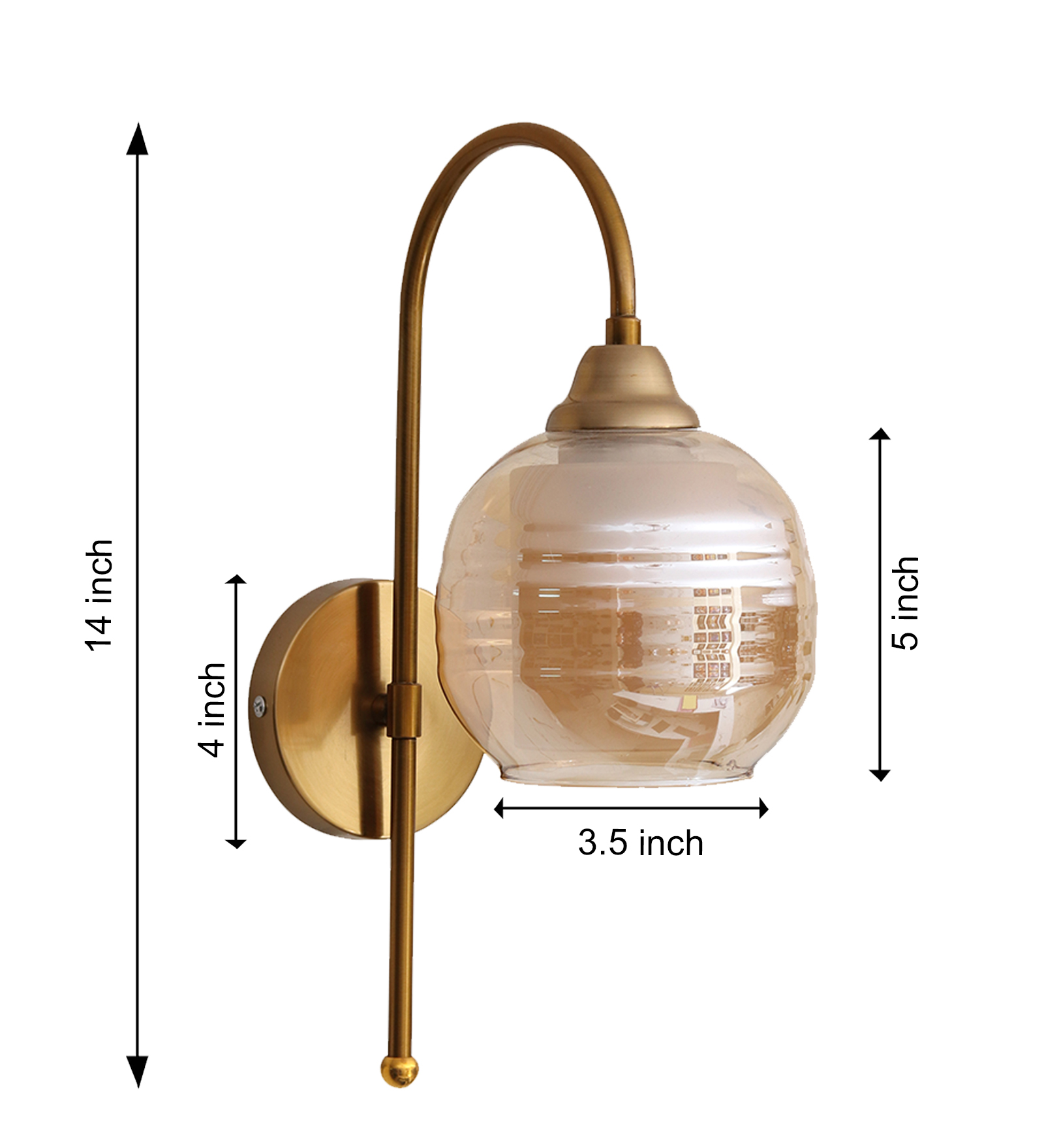 Your Space in Style with Pearl Drop Vintage Wall Light