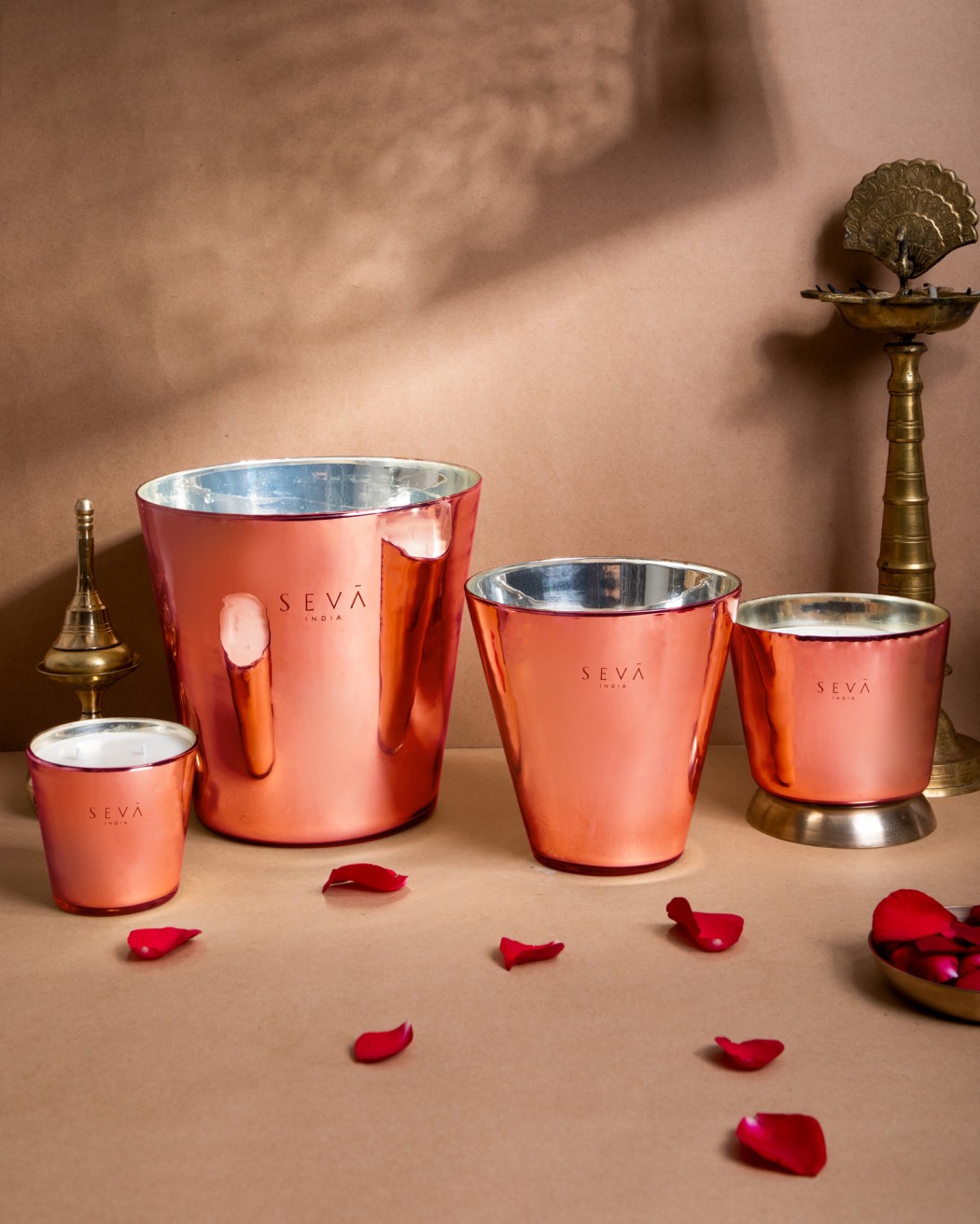 Avante Garde Candle – Rose Gold – Large