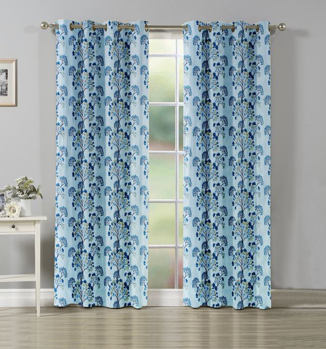 La Elite Room Darkening Polyester Window Curtains