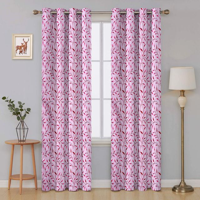 La Elite Room Darkening Polyester Window Curtains